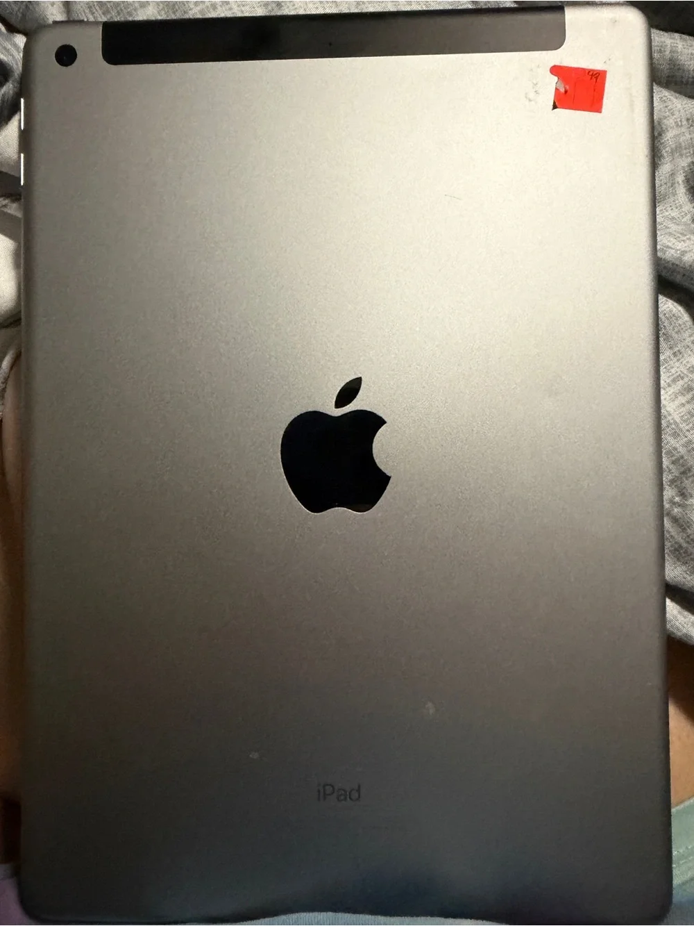 Apple Black Tablet with Home Button
